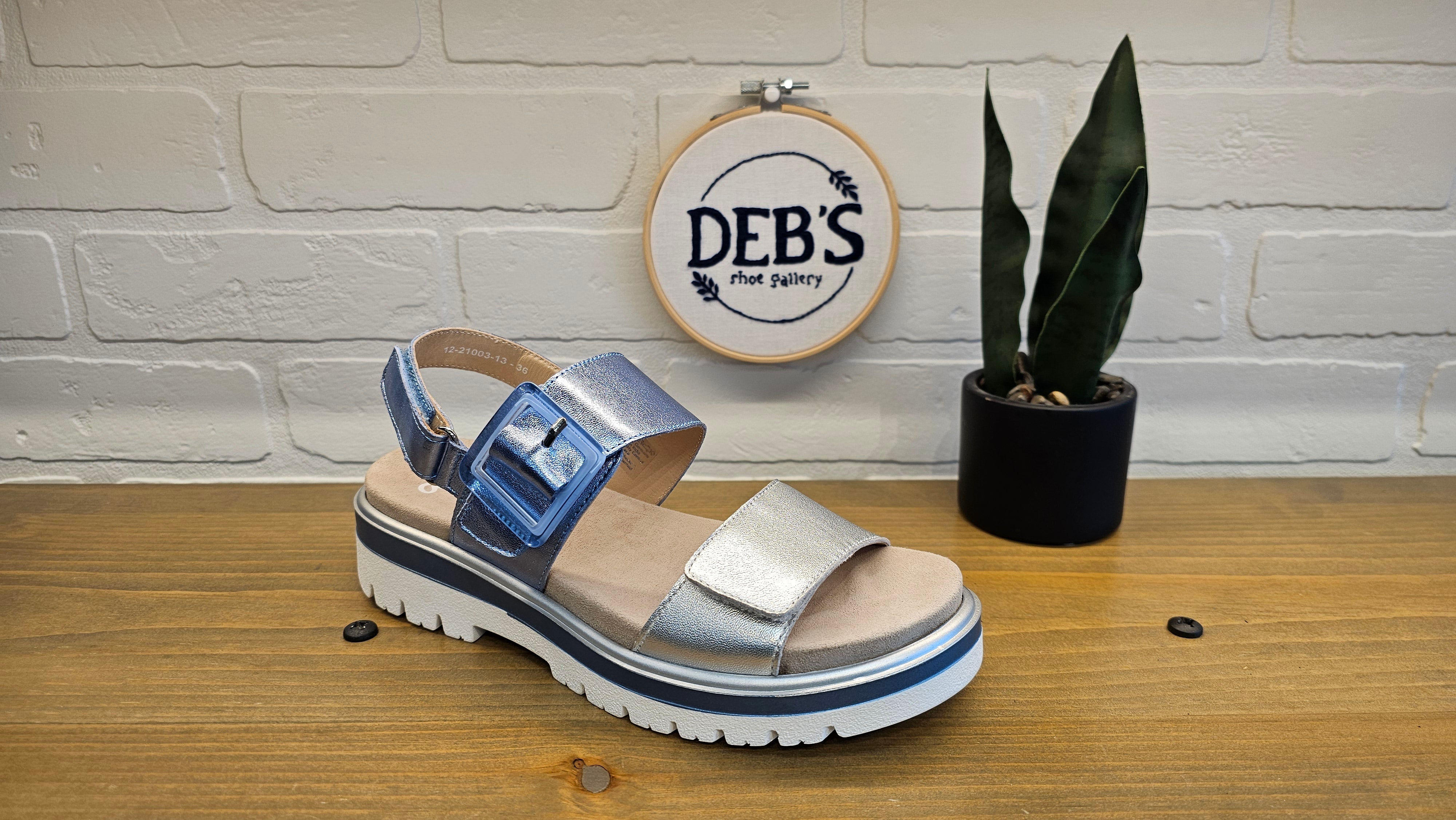 Ara Marbella - Blue & Silver