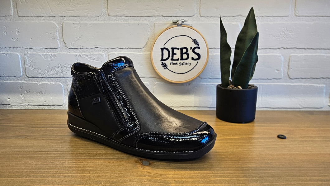 Rieker Sleet - Black Patent