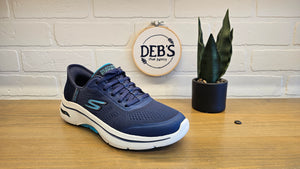 Skechers Valencia - Navy & Aqua
