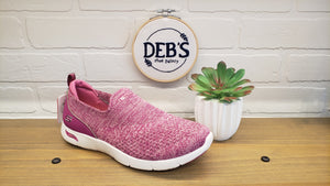 Skechers Wide Arch Fit Don’t Go - Raspberry